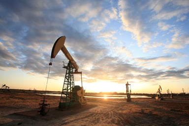 Oil Drilling on Open Field