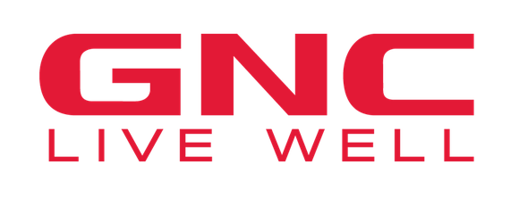 GNC Live Well logo in red.