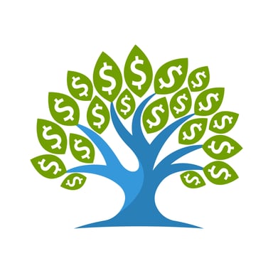 Illustration Dollar Tree Concept