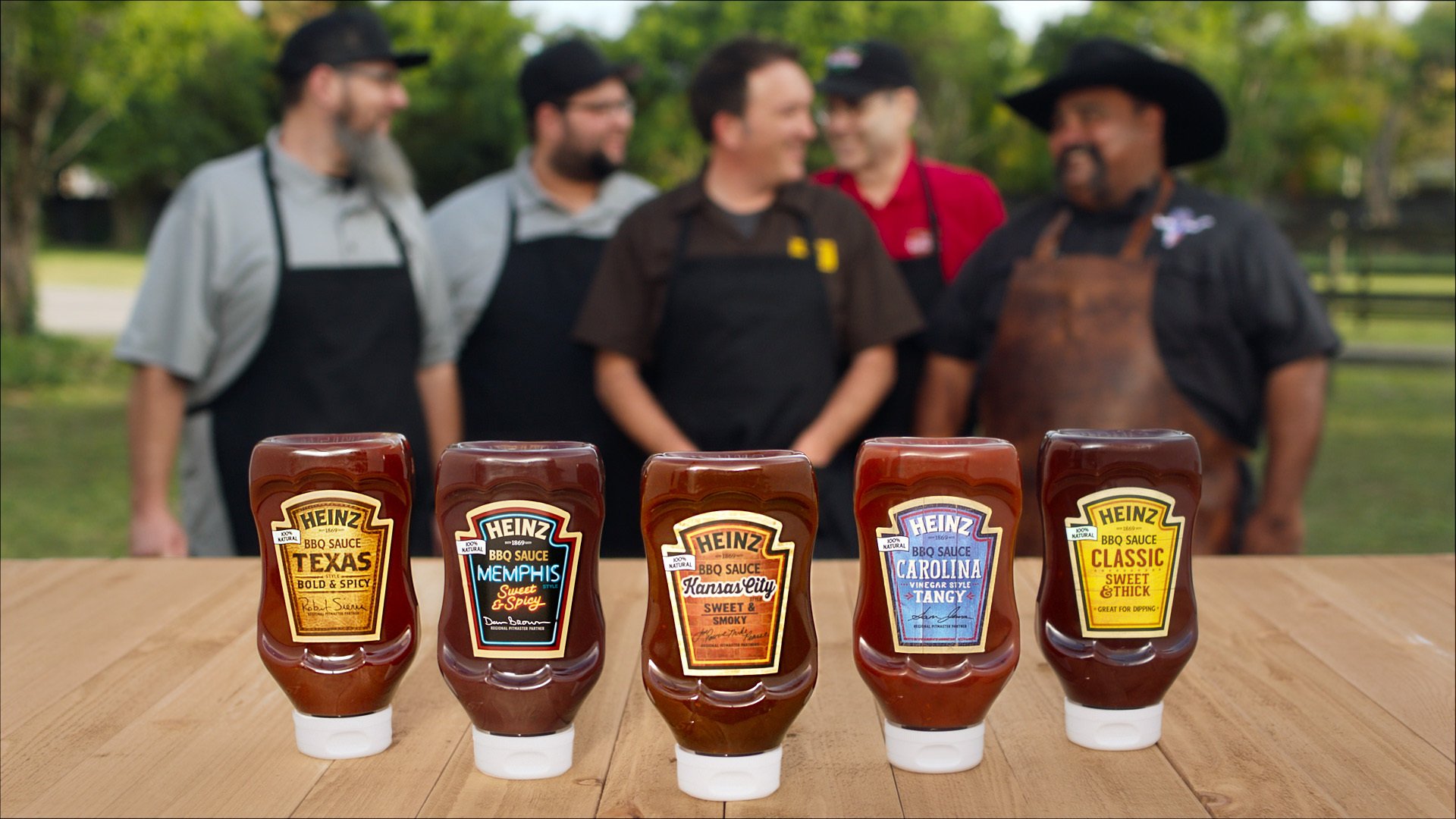Five new Kraft barbecue sauces