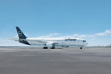 Airline-Lufthansa Boeing 787-BA-DLAKY