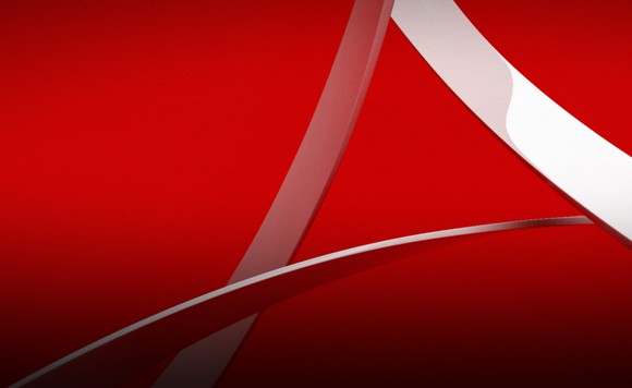 Stylized A in white on a red background.