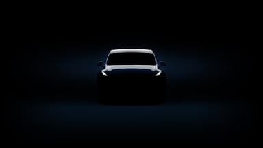 TESLA ONLY Model Y Silhouette