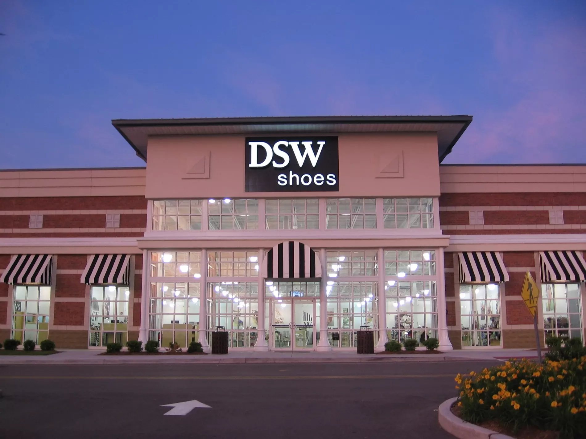 A DSW store.
