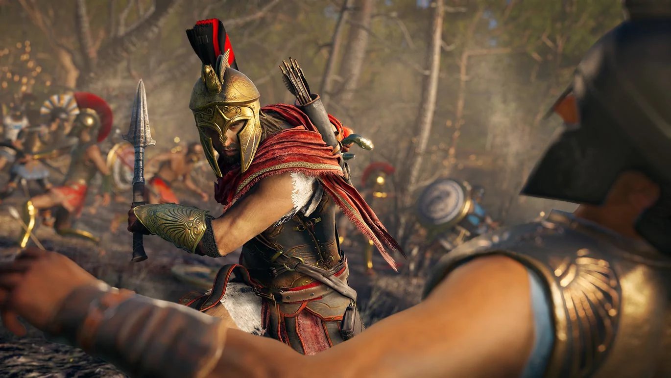 A screenshot from Ubisoft's Assassin's Creed Odyssey.