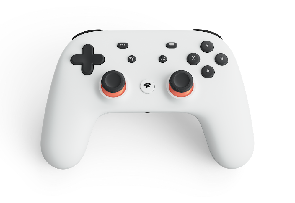 Google Stadia game controller.