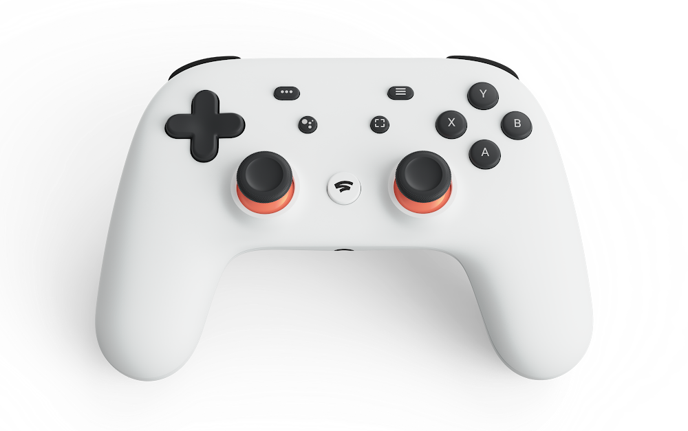 Google's Stadia controller.