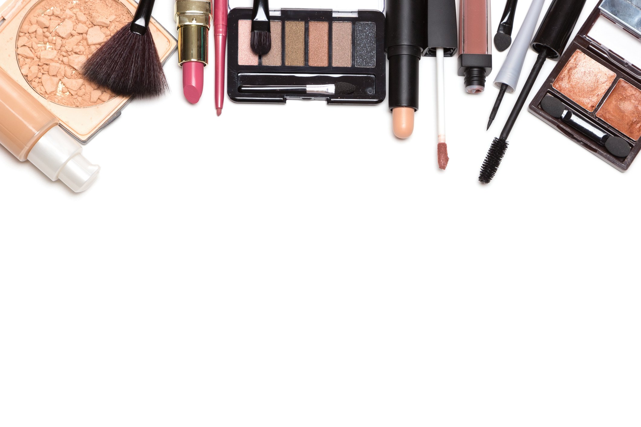 collection of beauty products