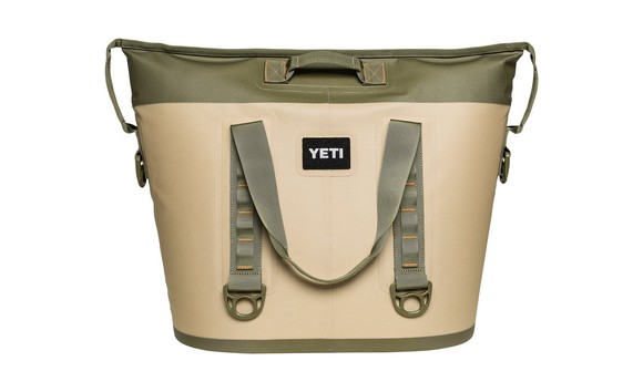 A Yeti portable cooler.