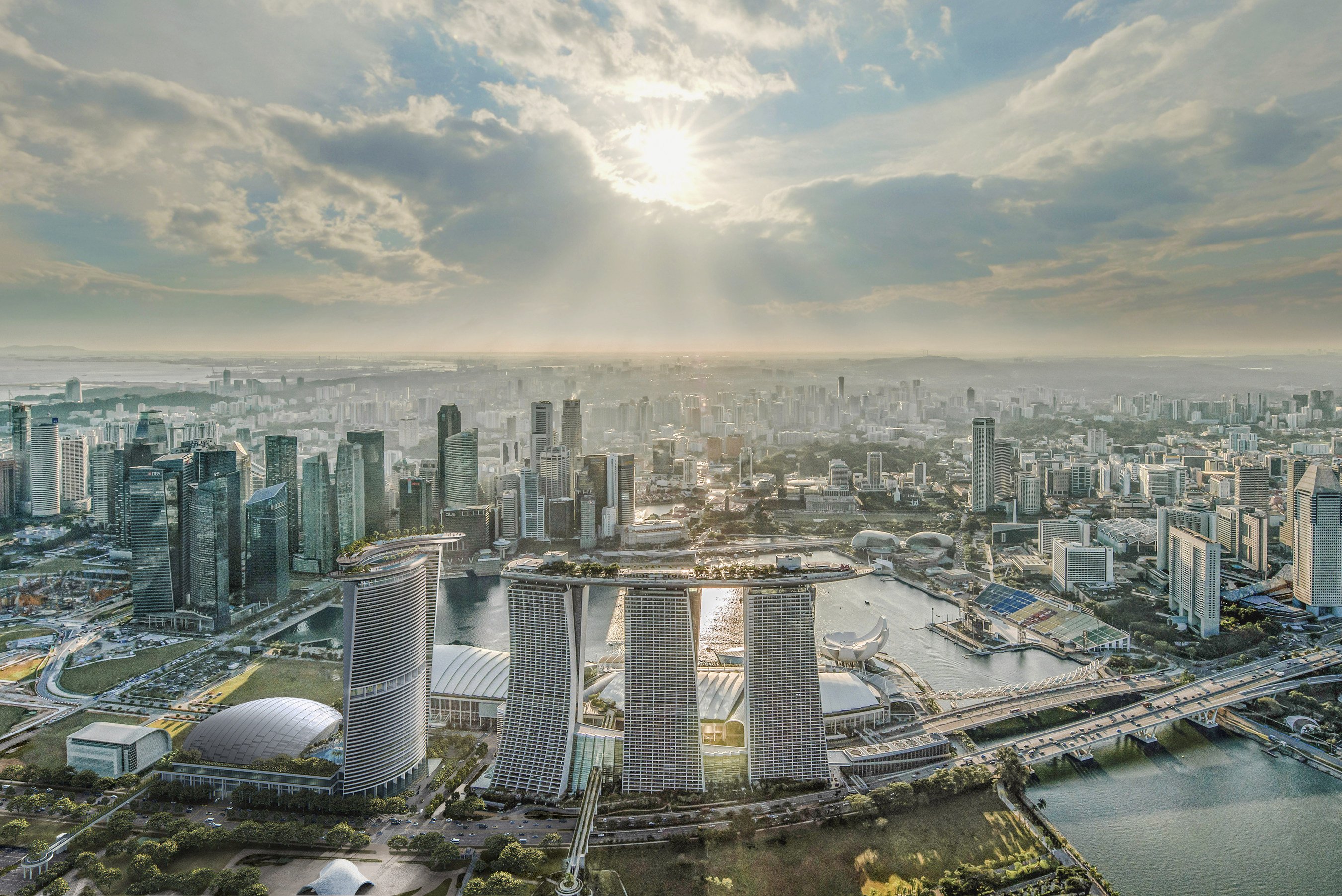 Marina Bay Sands' expansion plans. 