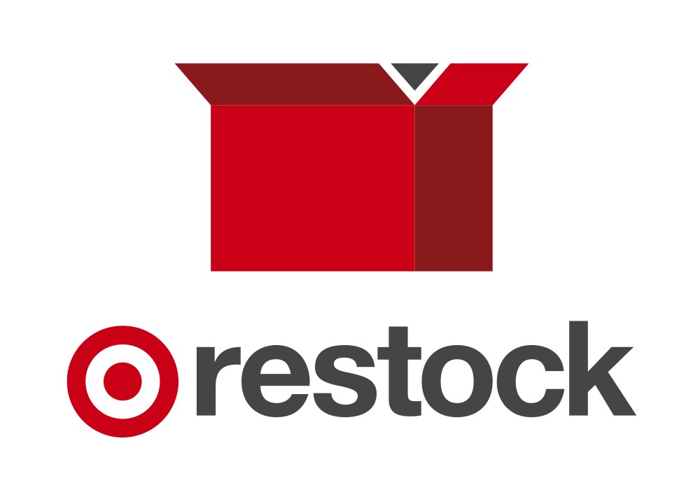 The Target Restock logo.
