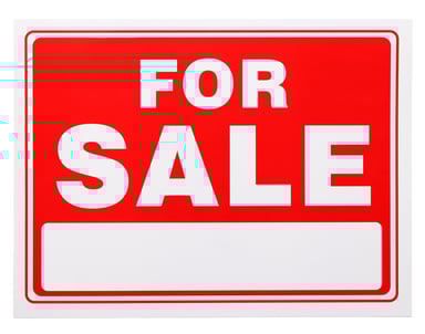 Sale sign