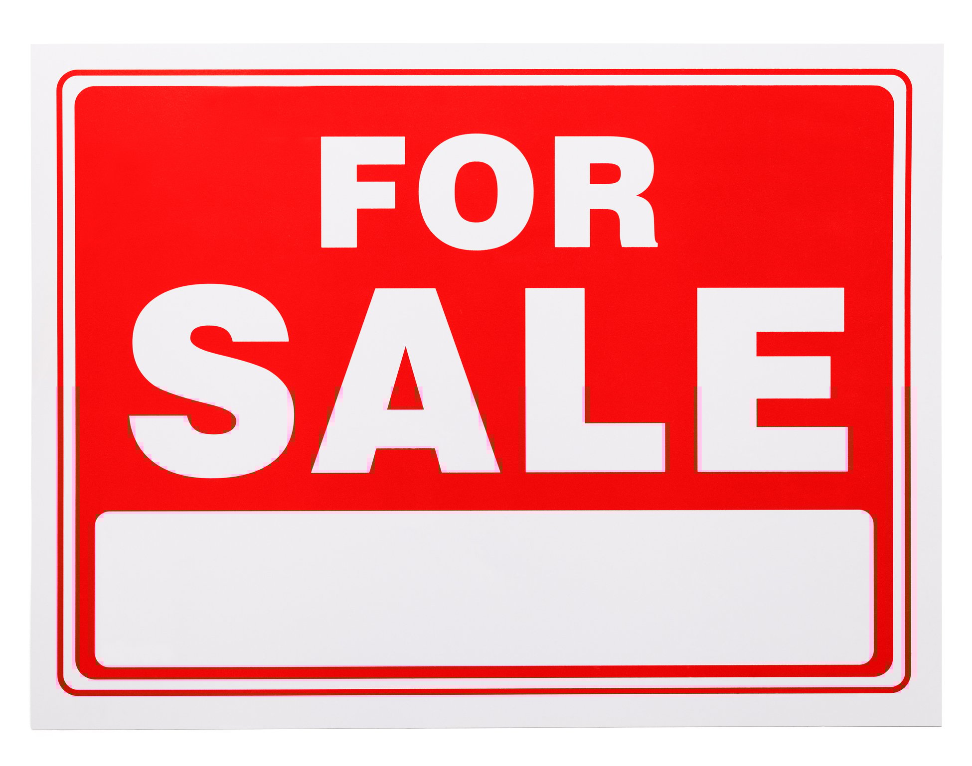 For Sale sign