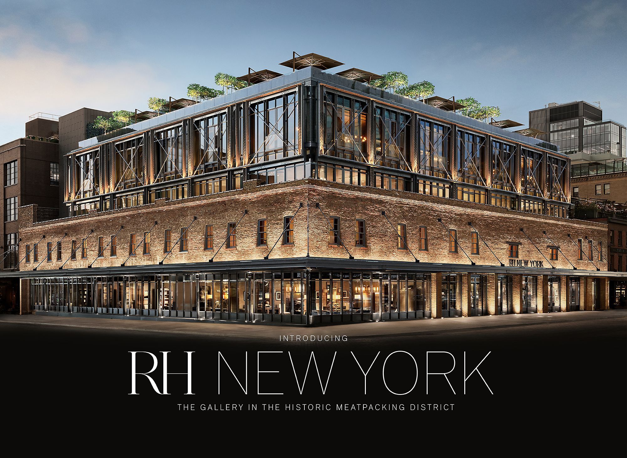 Rendering of the RH Meatpacking District store in New York