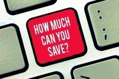 Getty - how much can you save savings