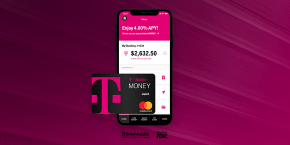 The T-Mobile Money app