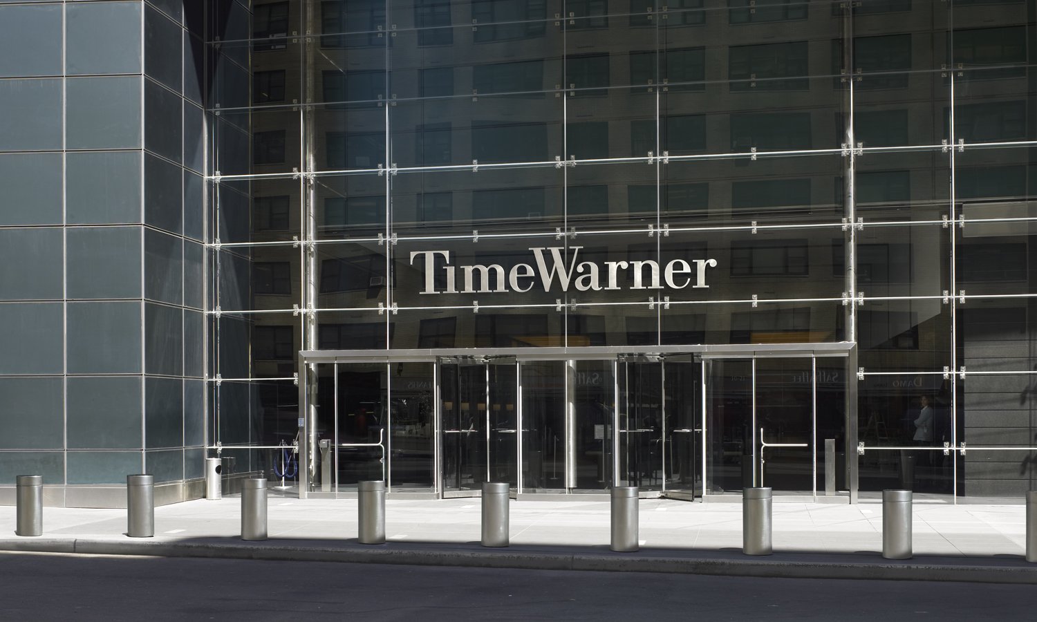 Exterior of Time Warner headquarters