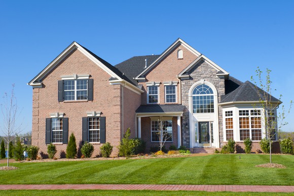 A newly constructed home.