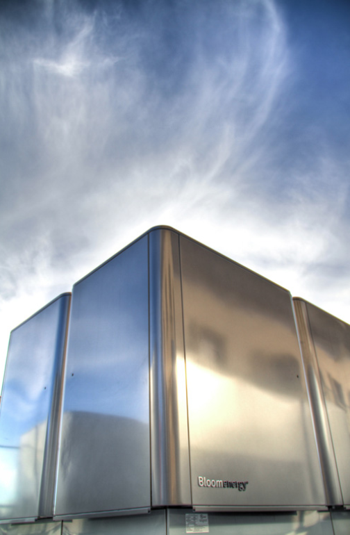 A Bloom Energy fuel cell.
