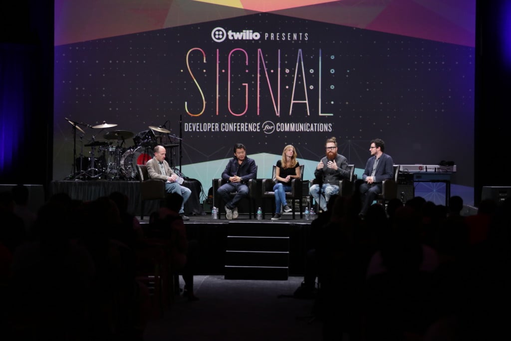 Twilio at the 2015 Signal developers conference.