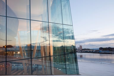 Oslo Opera House at Night