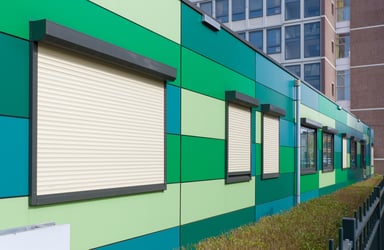 Modular Building in Green