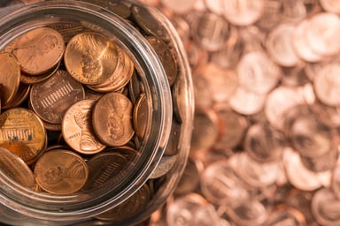 jar of pennies