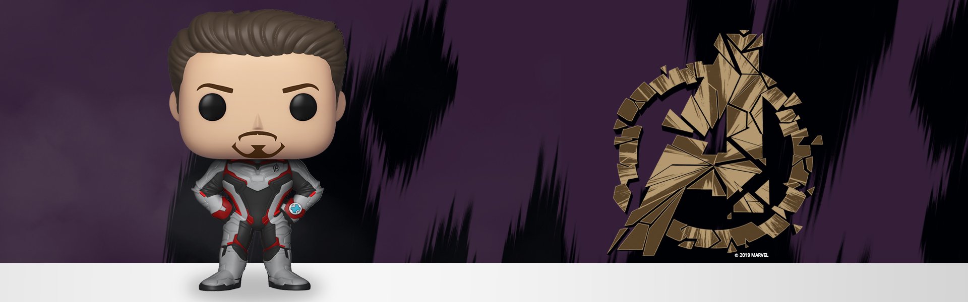 Funko's Tony Stark figurine from Avengers: Endgame.