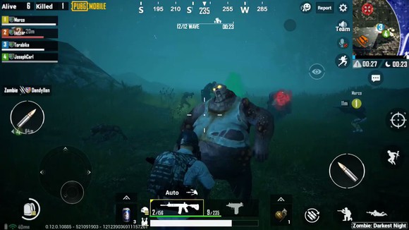 A screenshot from PUBG Mobile's crossover event with Resident Evil.