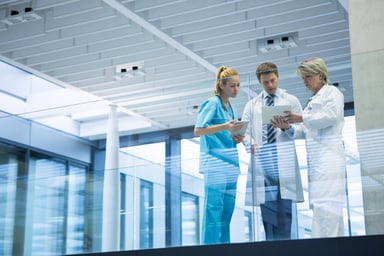 Medical team in a hospital