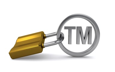 TM symbol with lock