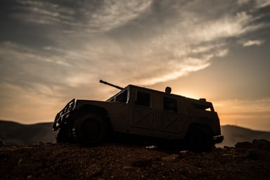 Getty Military Humvee