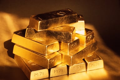 gold bars bricks ingots