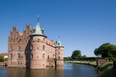 Castle with moat
