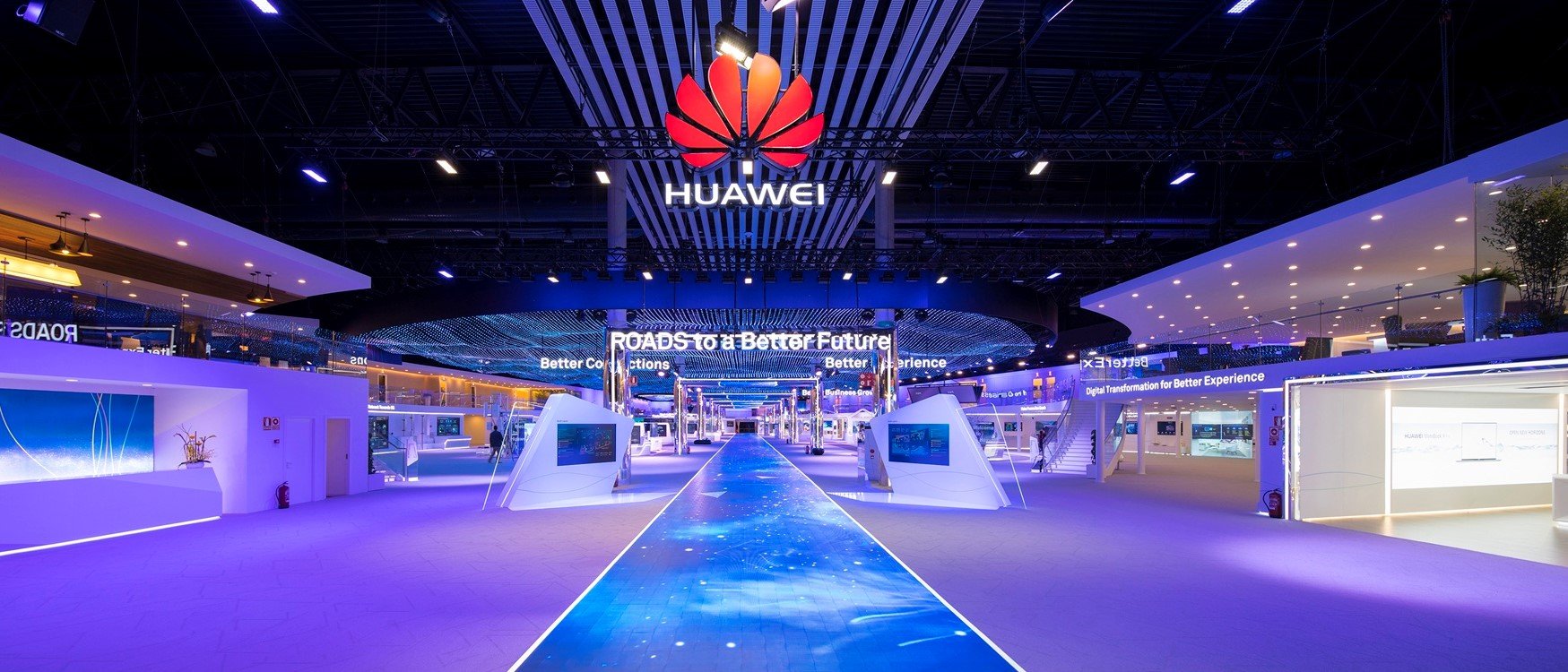Huawei at Mobile World Congress 2018.