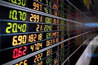 Stock trading board
