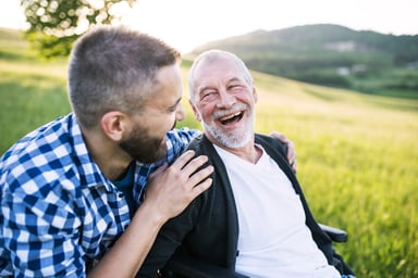 father with adult son_GettyImages-970225212