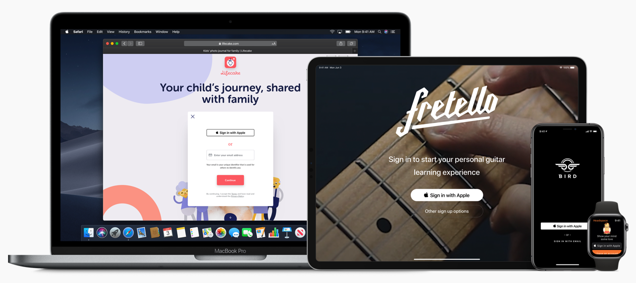 Sign In with Apple across devices