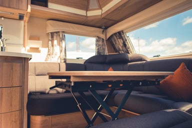 Sunny Interior of an RV