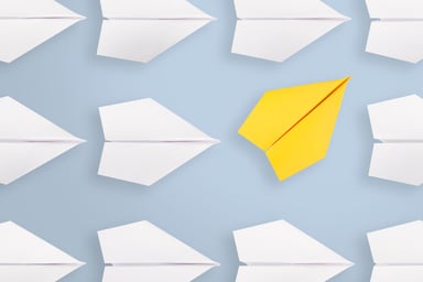 302 yellow airplane unique