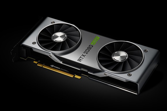 NVIDIA's RTX 2080 SUPER graphics card.