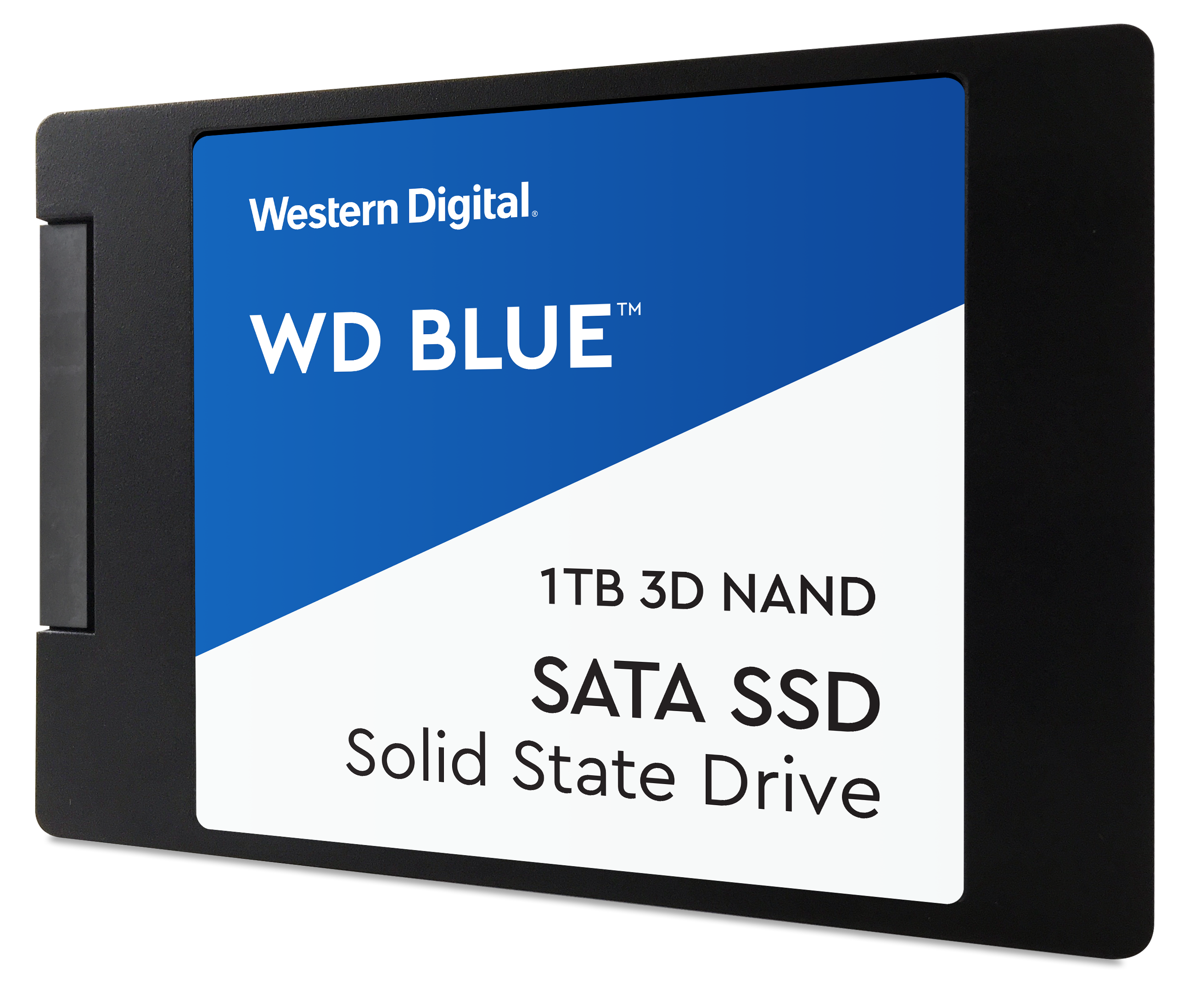 A 1 terabyte Western Digital Blue solid state drive