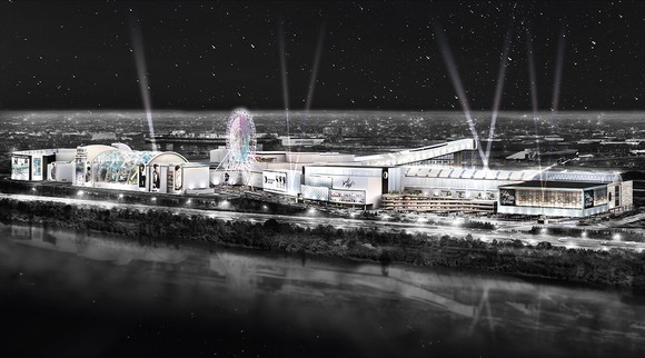 Artist's rendering of the American Dream Mall