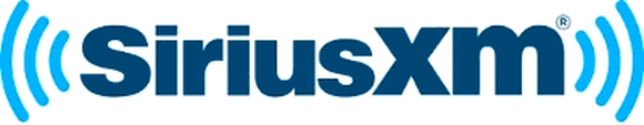 A blue rendering of the Sirius XM logo.