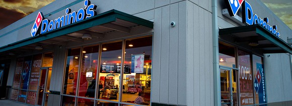Domino's storefront