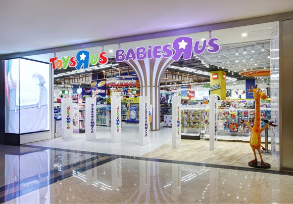 A Toys R Us prototype store from 2018.