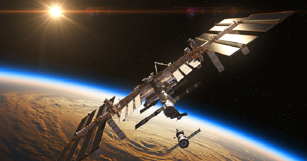 The International Space Station.