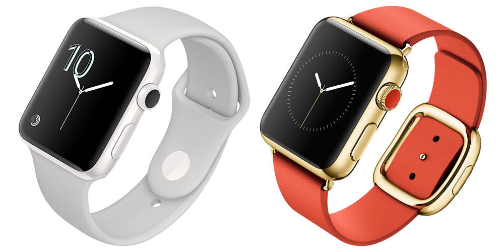 Ceramic and gold Apple Watch Edition