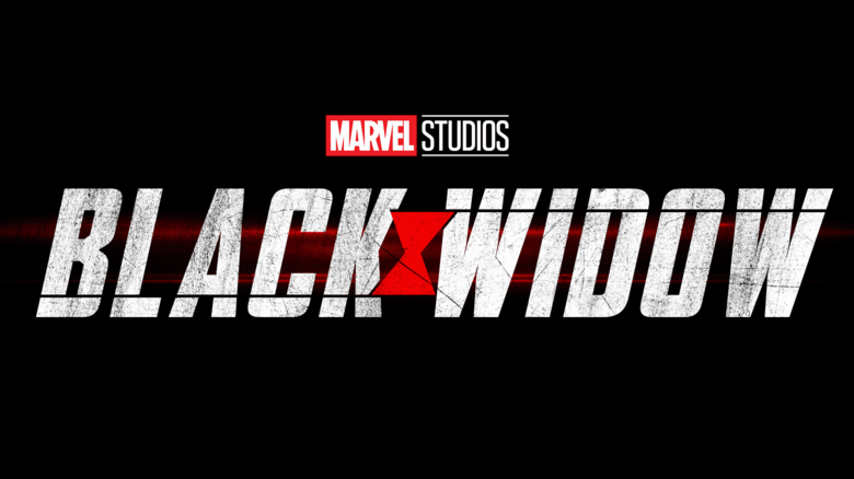 Marvel Studios Black Window movie logo. 