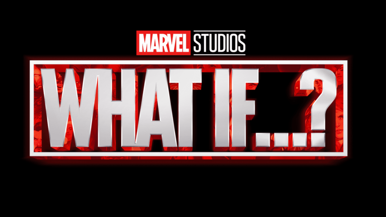Marvel Studios What If...? movie logo. 